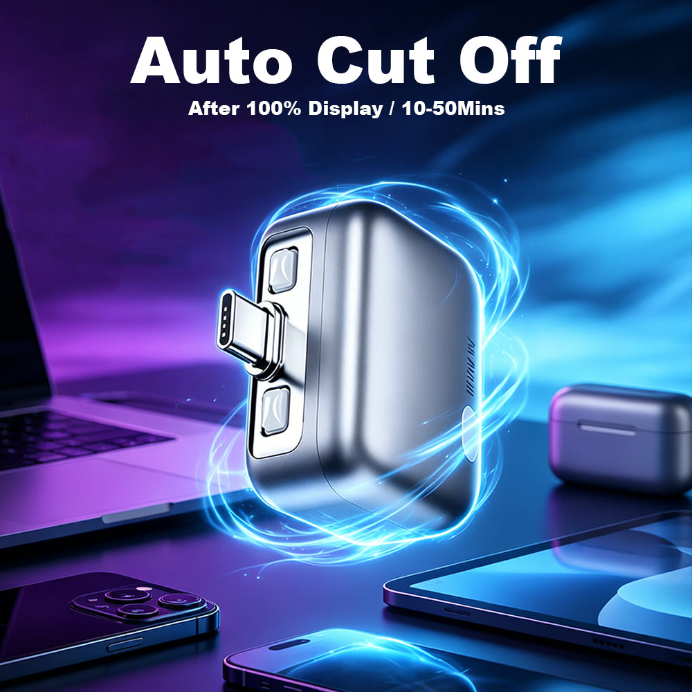 🔋 USB-C Smart Auto Stop Charging Adapter (140W Fast Charging)