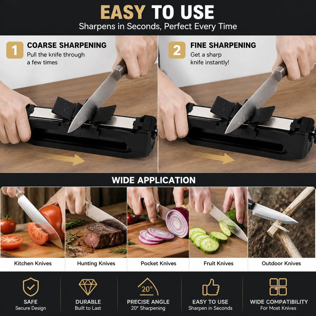 🛠️🔪Venture Portable Knife Sharpener